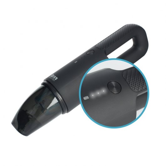 TM Electron Mini Aspirador Portátil Recarregável Preto