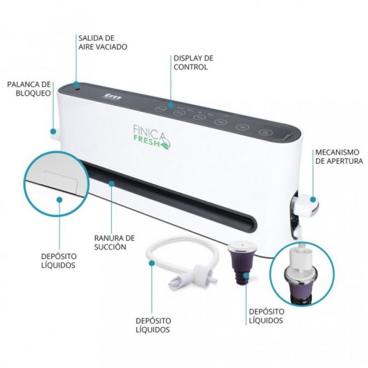 TM Electron Finica Fresh Envasadora al Vacío 110W
