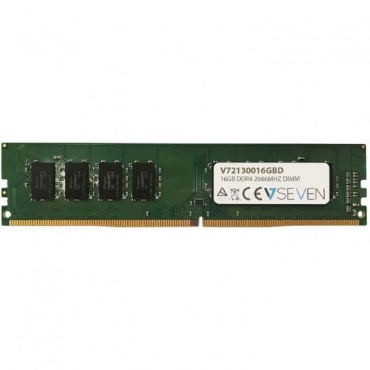 V7 16GB DDR4 PC4-21300 - 2666MHZ 1.2V DIMM Modulo di Memoria per PC - V72130016GBD