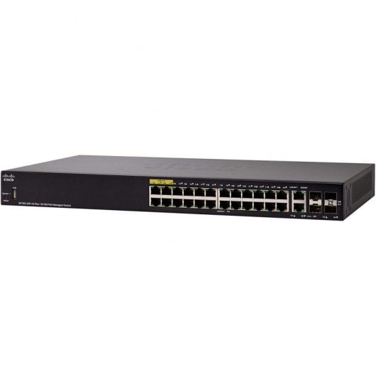 Cisco SF350-24P Switch 24 Puertos PoE