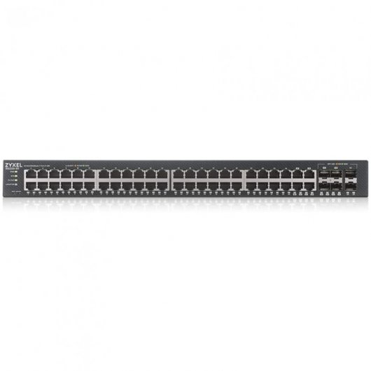 Zyxel GS2220-50-EU0101F Netzwerk-Switch Managed L2 Gigabit Ethernet (10/100/1000) Schwarz