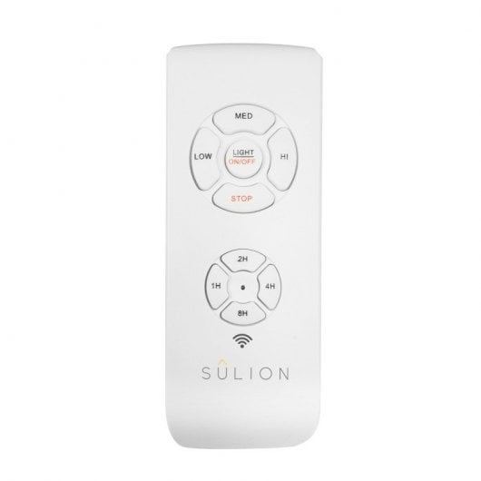 Sulion Bombay Ventilador de Techo WiFi con Luz LED y Mando 62W Blanco
