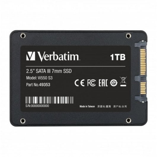 Verbatim Vi550 S3 2.5" Serial ATA III 3D NAND