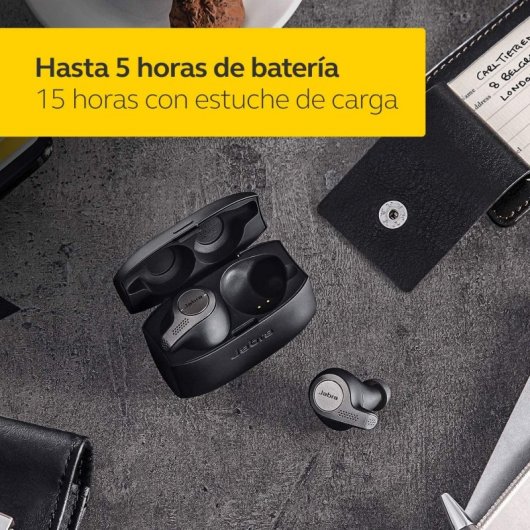 Jabra Evolve 65T Auriculares Inalámbricos Negros