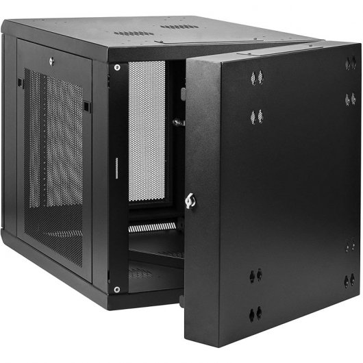 StarTech.com Armadio per Server Rack Montabile a Parete 12U - Armadio a Cerniera fino a 32" (81cm) di profondità