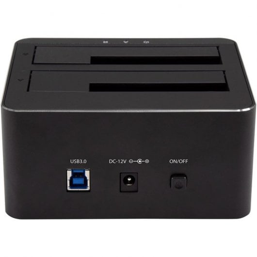 StarTech.com SDOCK2U33V Speicherlaufwerk-Docking-Station USB 3.2 Gen 1 (3.1 Gen 1) Type-B Schwarz