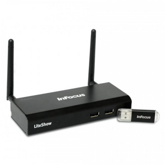 InFocus LiteShow 4 DB+ Adaptador de Presentación Inalámbrico HDMI/VGA