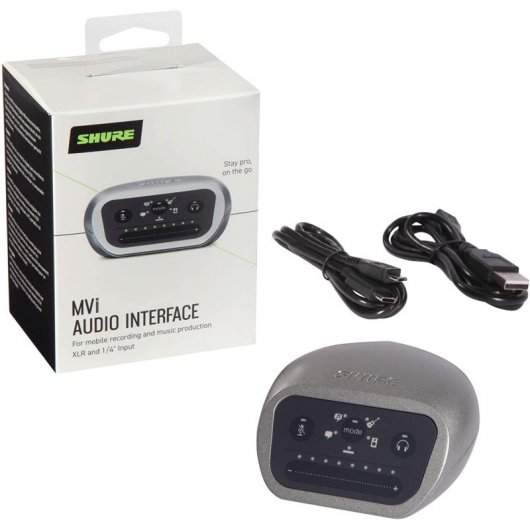 Shure MVi-Motiv Interfaz de Audio Digital