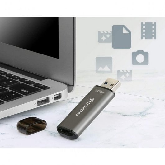 Transcend JetFlash 920 512 GB USB 3.2 Gen 1 Nero