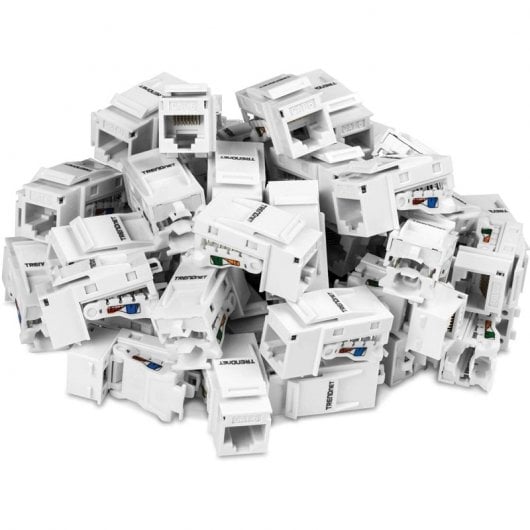 Trendnet TC-K50C6 Pack 50 Módulos Keystone Cat. 5/5e/6 Blancos