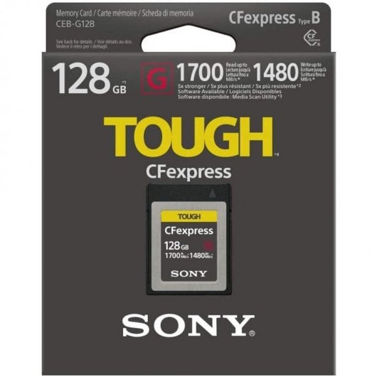 Sony CEB-G128 Tarjeta de Memoria CFExpress 128GB