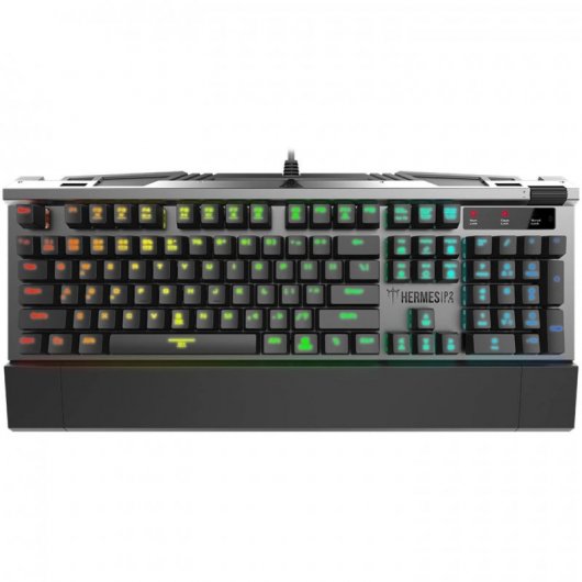 Gamdias Hermes P2 Teclado Mecánico Gaming RGB Switch Óptico Blue