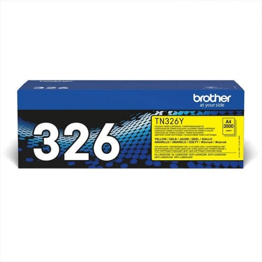 Brother TN326Y Tóner Original Amarillo
