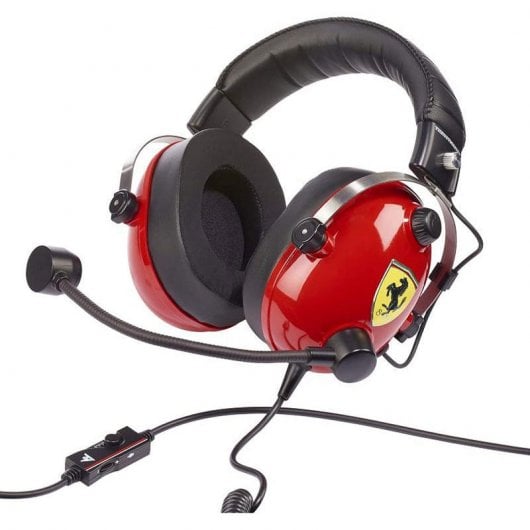 ThrustMaster T.Racing Scuderia Ferrari Edition-DTS Multiplattform-Gaming-Kopfhörer Schwarz