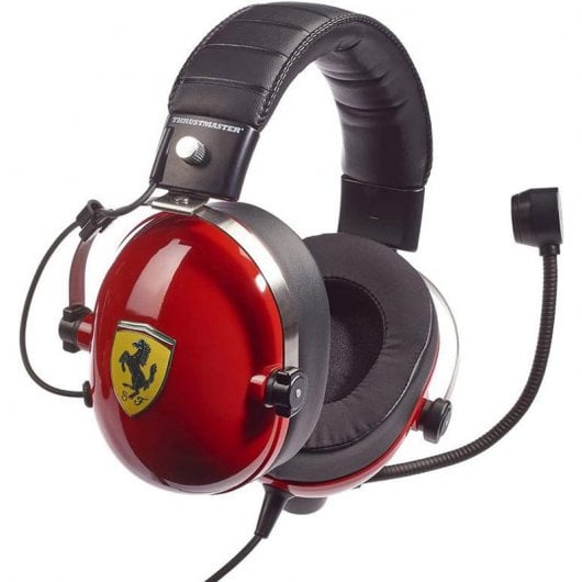 ThrustMaster T.Racing Scuderia Ferrari Edition-DTS Multiplattform-Gaming-Kopfhörer Schwarz