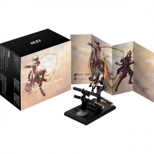 MSI Sword 15 A11UC-626ES Intel Core i7-11800H/16GB/1TB SSD/RTX 3050/15.6" + Helmet & Katana Set