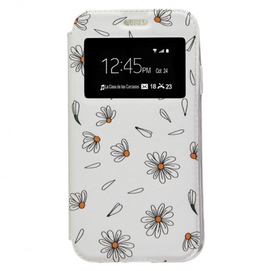Funda Libro Margaritas para iPhone 11