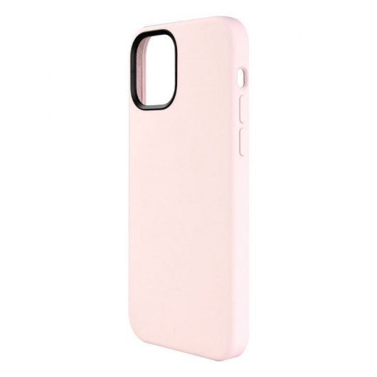 Funda Ultra Suave Rosa Arena Compatible con Magsafe para iPhone 12 Pro Max