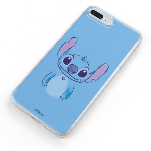 Funda Oficial Lilo & Stitch de Disney Stitch Azul para Xiaomi Redmi Note 9 Pro