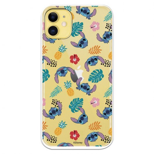 Funda Oficial de Disney Stitch Siluetas Lilo & Stitch para iPhone 11