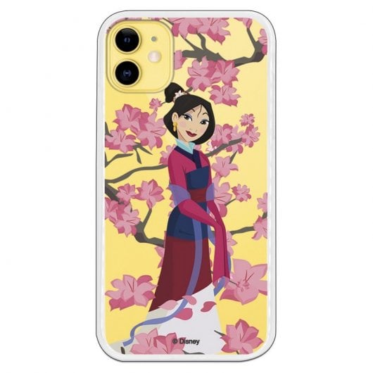 Funda Oficial de Disney Mulan Vestido Granate para iPhone 11