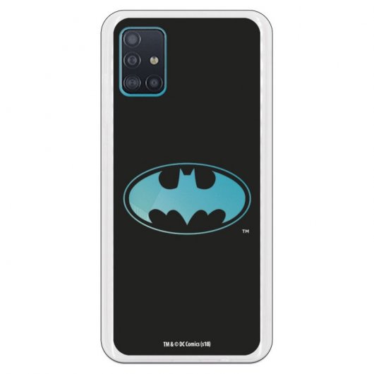 Funda Oficial de DC Comics Batman Logo Transparente para Samsung Galaxy A51
