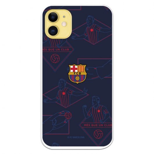 Funda Licencia Oficial FC Barcelona Mes que un Club para iPhone 11