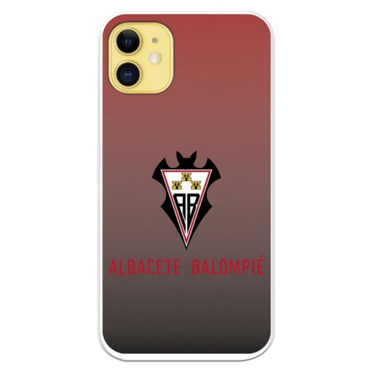 Funda Licencia Oficial Albacete Balompié Escudo Degradado para iPhone 11