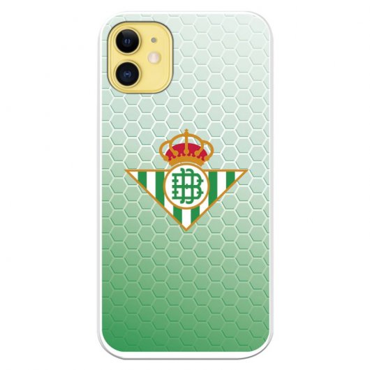 Funda Licencia Oficial Real Betis Balompié Escudo Fondo Degradado para iPhone 11