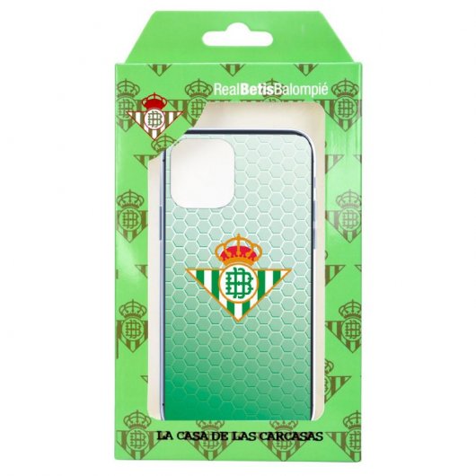 Funda Licencia Oficial Real Betis Balompié Escudo Fondo Degradado para iPhone 11