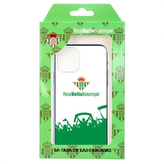 Funda Licencia Oficial Real Betis Balompié Fondo Hinchada Bética para Xiaomi Redmi Note 9