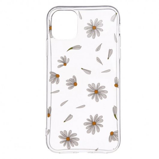 Funda con Dibujos de Margaritas para iPhone 11