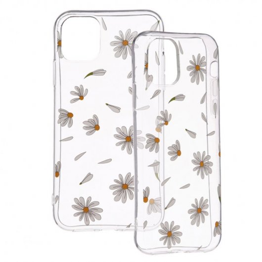 Funda con Dibujos de Margaritas para iPhone 11