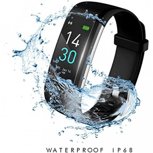 SaveFamily Kids Band Pulsera de Actividad Infantil Negra