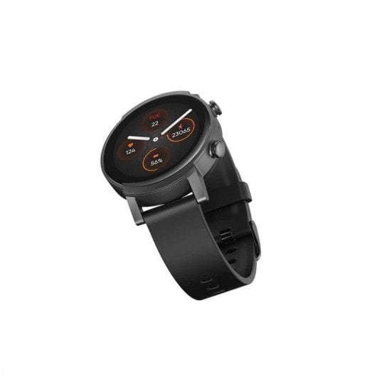 TicWatch E3 Bluetooth GPS 44mm Display HD Nero Resistenza Acqua IP68 SpO2 Cardiofrequenzimetro