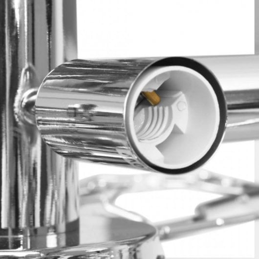 VidaXL Lampada da Soffitto Foglie di Vetro 5xE14