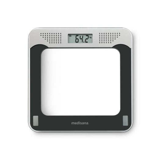 Báscula Medisana 40448 Pessoal Eletrónica 180kg LCD Precisão 100g Preto Cinzento