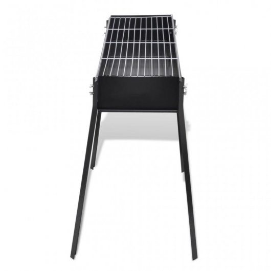 VidaXL Barbacoa de Carbón Cuadrada con Soporte