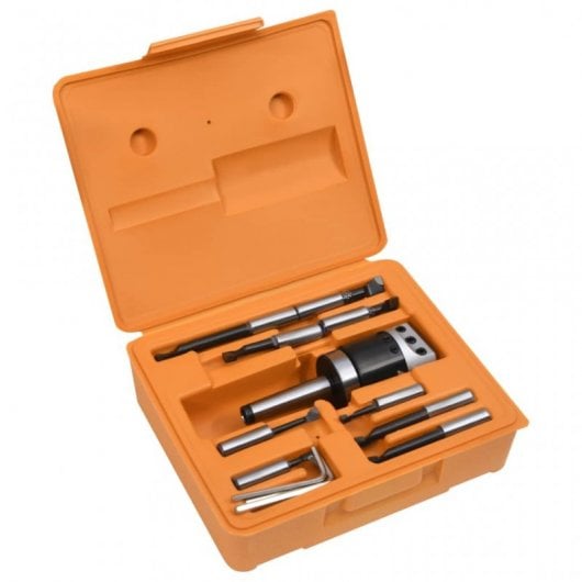 VidaXL MT2-F1-12 jeu d'outils de perçage 15 pièces tête 50mm