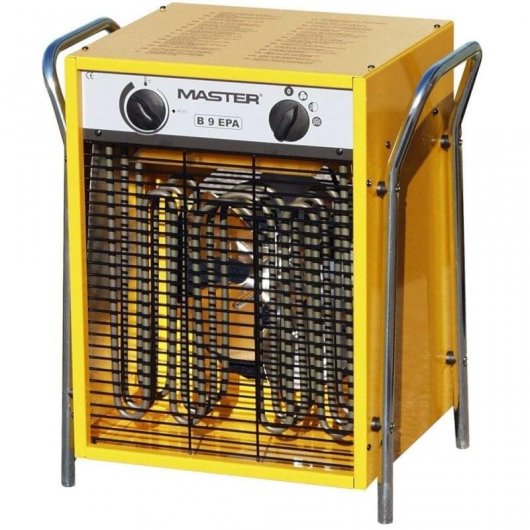 Heizlüfter Master B9EPB 9000W Edelstahl Thermostat Leise