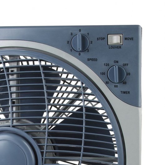 Raydan Home Ventilador Box Fan 50W Gris/Azul