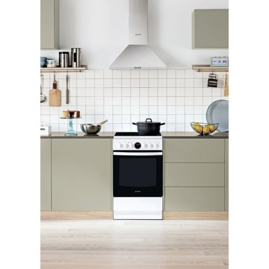 Indesit IHPC 6.5 LM X Campana Decorativa 60cm B Acero Inoxidable