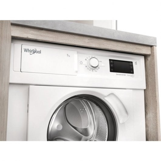 Whirlpool BI WMWG 71483E EU N Máquina de Lavar Roupa Encastrável 7 kg D