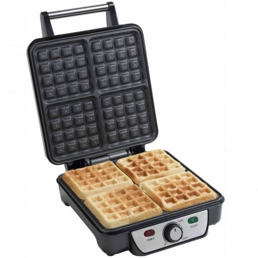 Bestron ASW281 Gofrera 1100W Acero Inoxidable