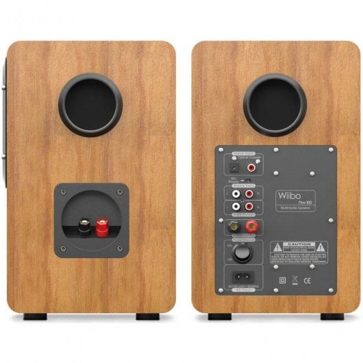 Wiibo Neo 100 Altavoces Activos Bluetooth 100W Madera