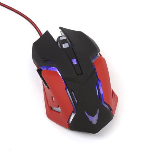 Omega VARR VSETMPX2 Kit Ratón Gaming 3200 DPI + Alfombrilla XL