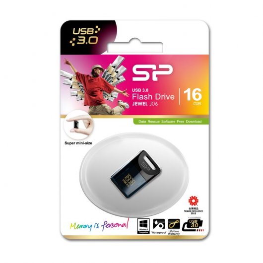 Silicon Power Jewel J06 lecteur USB flash 16 Go USB Type-A 3.2 Gen 1 (3.1 Gen 1) Bleu
