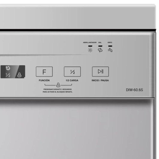 Máquina de lavar loiça Infiniton DIW60.5 12 Serviços A++ aço inoxidável com auto limpeza