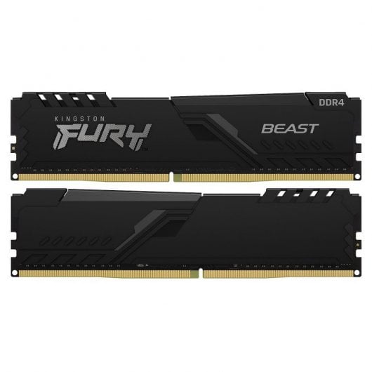 Kingston FURY Beast DDR4 2666 MHz 32 Go 2x16 Go CL16 Noir