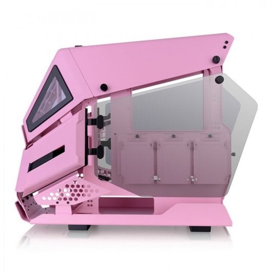 Thermaltake AH T200 Cristal Templado USB 3.0 Rosa
